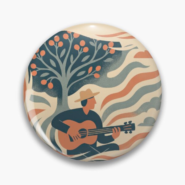 Item preview, Guitar Peace Under Soft Skies designed and sold by EdvvinStudios.