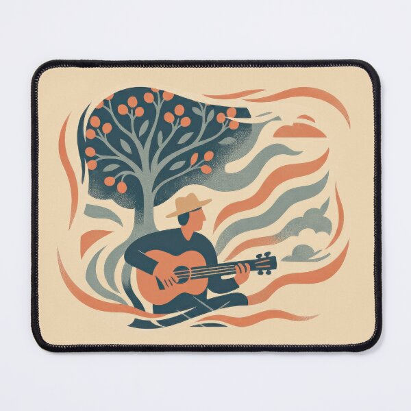 Item preview, Guitar Peace Under Soft Skies designed and sold by EdvvinStudios.