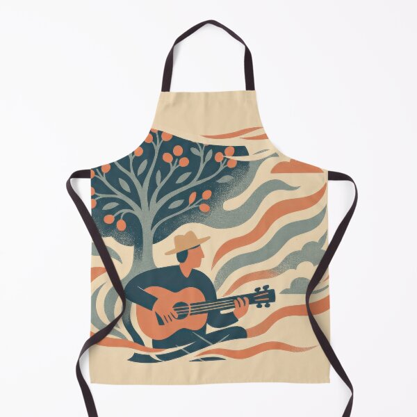 Item preview, Guitar Peace Under Soft Skies designed and sold by EdvvinStudios.