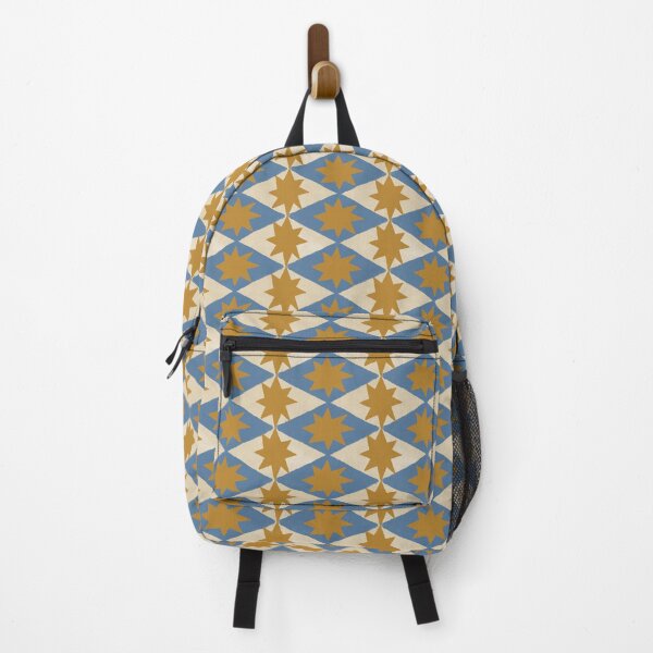 Item preview, Medieval Star Pattern in Blue and Gold – Heraldic harlequins Geometric Design designed and sold by Jemma Jamie Skidmore.