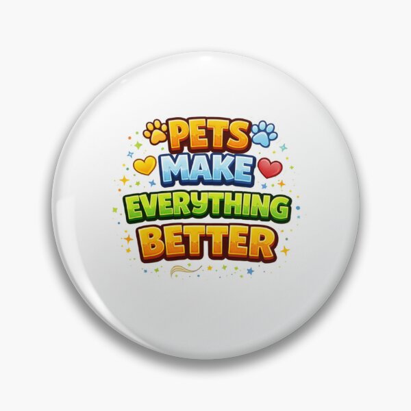 Item preview, Pets Make Everything Better – Cute Pet Lover Quote Design designed and sold by StyleLap.