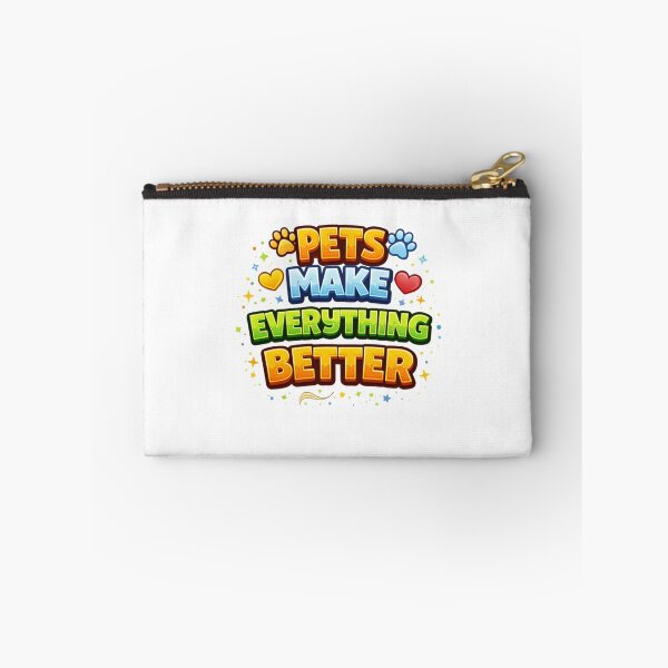 Item preview, Pets Make Everything Better – Cute Pet Lover Quote Design designed and sold by StyleLap.