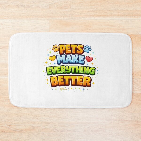 Item preview, Pets Make Everything Better – Cute Pet Lover Quote Design designed and sold by StyleLap.