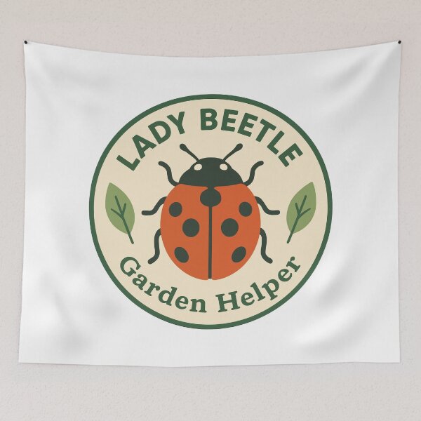 Item preview, Lady Beetle Garden Helper – Coccinellidae Natural Ally designed and sold by WildlifeInc.