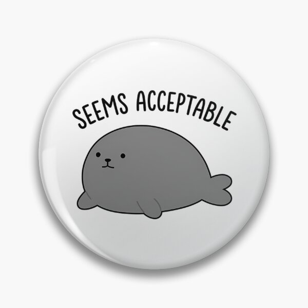Item preview, Cute Round Seal Kawaii Ocean Animal designed and sold by Mason-Pride.