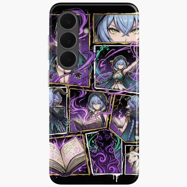 Lucia Elowen Zenless Zone Zero ZZZ Spook Shack Ether Support Agent Night Lantern Starlight Convergence Harmony Ult Chain Attacks Wandering Night Lantern Fan Art Portrait Poster T-Shirt Sticker Gift Samsung Galaxy Soft Case