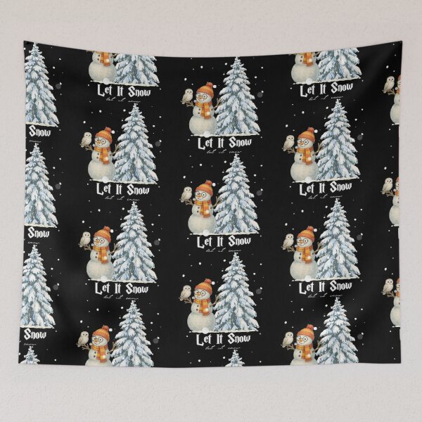 Item preview, Snowman — Let It Snow designed and sold by Nacho Average Designs.
