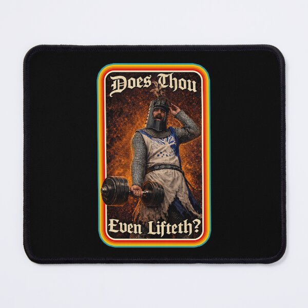 Item preview, Does Thou Even Lifteth - Holy Grail Gym designed and sold by keytee.