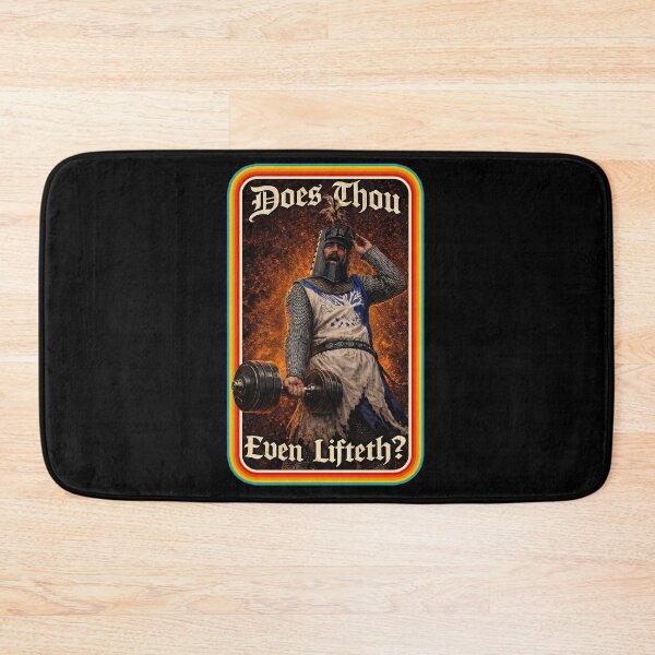 Item preview, Does Thou Even Lifteth - Holy Grail Gym designed and sold by keytee.
