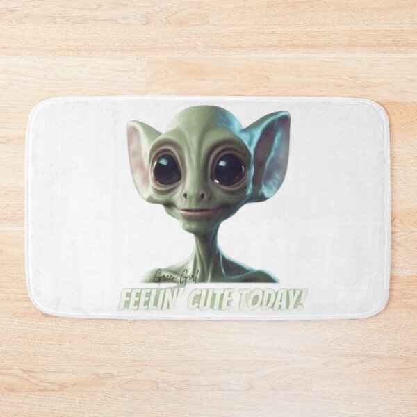 Item preview, Feelin Cute Today Alien Design - Alien T-Shirt Design designed and sold by GreenGirl-store.