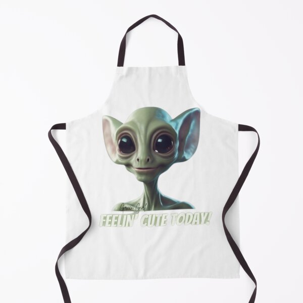 Item preview, Feelin Cute Today Alien Design - Alien T-Shirt Design designed and sold by GreenGirl-store.