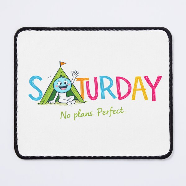 Item preview, Saturday - Official Day Off - Weekly Days Series designed and sold by CzipipitoStudio.