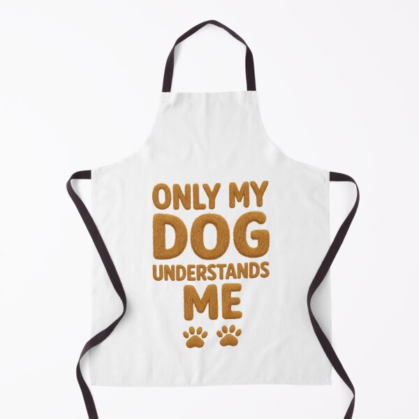 Item preview, Only My Dog Understands Me – Furry Font Design designed and sold by Williams Anderson.