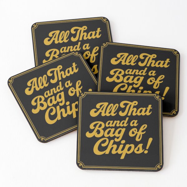 Item preview, All That and a Bag of Chips Design designed and sold by H2Vibes.
