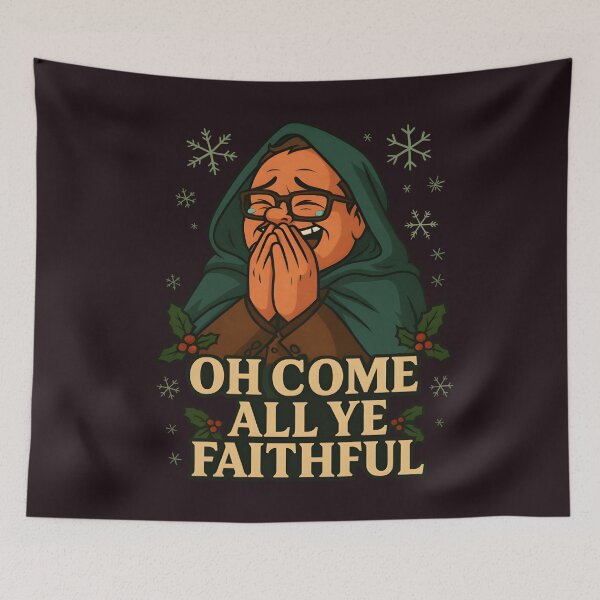 Item preview, Oh Come - All Ye Faithful - Alan Carr Traitors Christmas designed and sold by KamalaDesign.