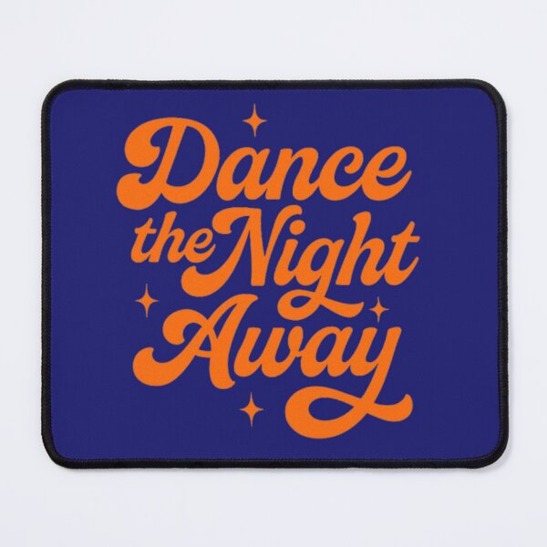 Item preview, Dance the Night Away Retro Orange Midnight Design designed and sold by H2Vibes.