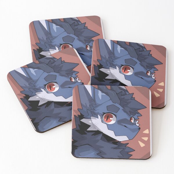 Item preview, Cool Blue Dragon Creature Anime Portrait designed and sold by KaMow.