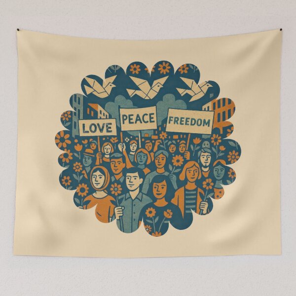 Item preview, Voices Rising For A Brighter Day designed and sold by EdvvinStudios.