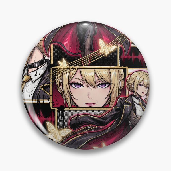 Item preview, Evelyn Chevalier Zenless Zone Zero ZZZ Stars of Lyra Fire Attack Astra Yao Bodyguard Binding Seal Garrote Sunder Blonde Hair Assassin Fan Art Portrait Poster T-Shirt Sticker Gift designed and sold by Senpaiwaves.