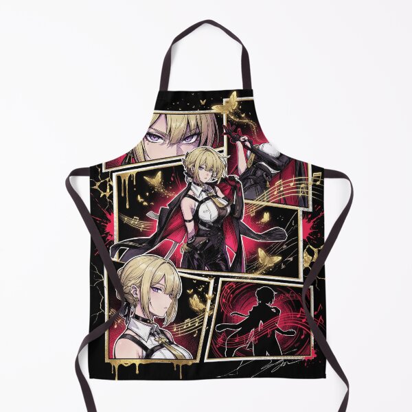Item preview, Evelyn Chevalier Zenless Zone Zero ZZZ Stars of Lyra Fire Attack Astra Yao Bodyguard Binding Seal Garrote Sunder Blonde Hair Assassin Fan Art Portrait Poster T-Shirt Sticker Gift designed and sold by Senpaiwaves.