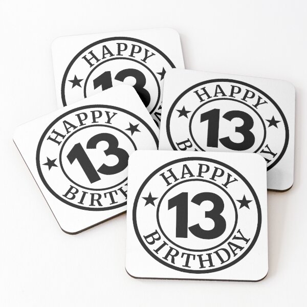 Item preview, Happy 13th Birthday Celebration designed and sold by highflycrafts.