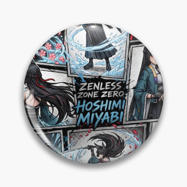 Item preview, Hoshimi Miyabi Zenless Zone Zero ZZZ Section 6 Chief Void Hunter Frost Anomaly Swordswoman Fox Ears Shimotsuki Stance Fallen Frost Polar Slash Fan Art Portrait Poster T-Shirt Sticker Gift designed and sold by Senpaiwaves.