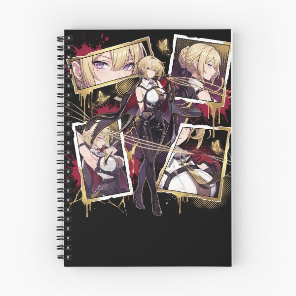 Item preview, Evelyn Chevalier Zenless Zone Zero ZZZ Stars of Lyra Fire Attack Astra Yao Bodyguard Binding Seal Garrote Sunder Blonde Hair Assassin Fan Art Portrait Poster T-Shirt Sticker Gift designed and sold by Senpaiwaves.