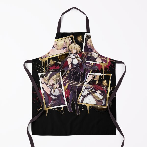 Item preview, Evelyn Chevalier Zenless Zone Zero ZZZ Stars of Lyra Fire Attack Astra Yao Bodyguard Binding Seal Garrote Sunder Blonde Hair Assassin Fan Art Portrait Poster T-Shirt Sticker Gift designed and sold by Senpaiwaves.
