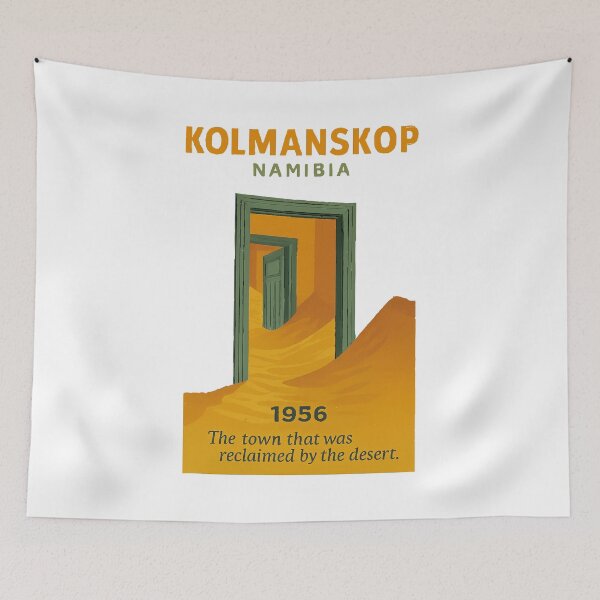 Item preview, Kolmanskop (1956) – The town swallowed by sand - Lost Worlds Collection designed and sold by Unurban.