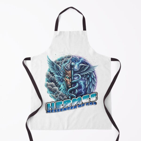 Item preview, Hermes God of Speed - Cosmic Blue Storm Mythology T shirt designed and sold by Kikaytv.com.