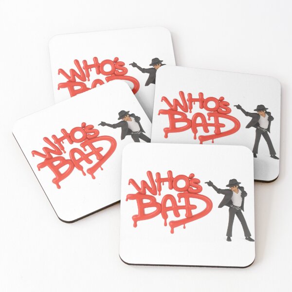 Item preview, Who is Bad? designed and sold by The Art by Rossouw.