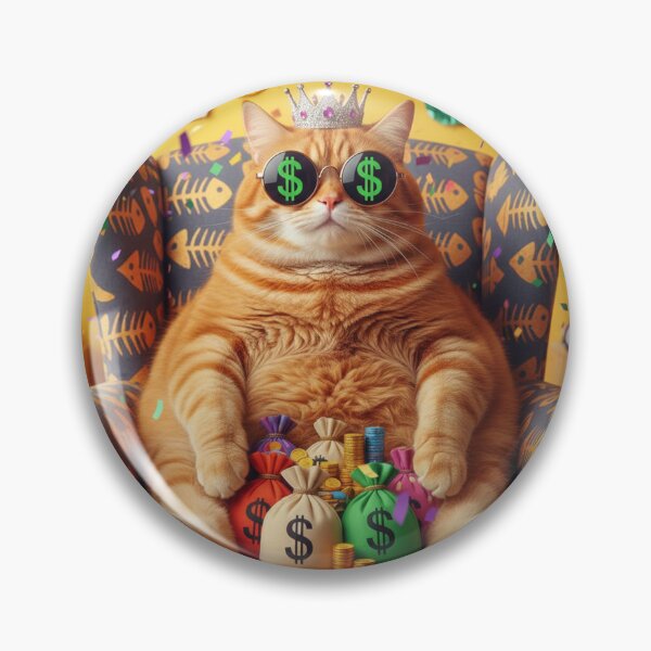 Item preview, Rich cat designed and sold by snoWorkshop.