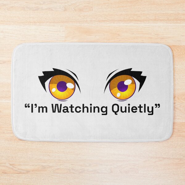 Item preview, I’m Watching Quietly – Golden Eyes Illustration designed and sold by Italkam.
