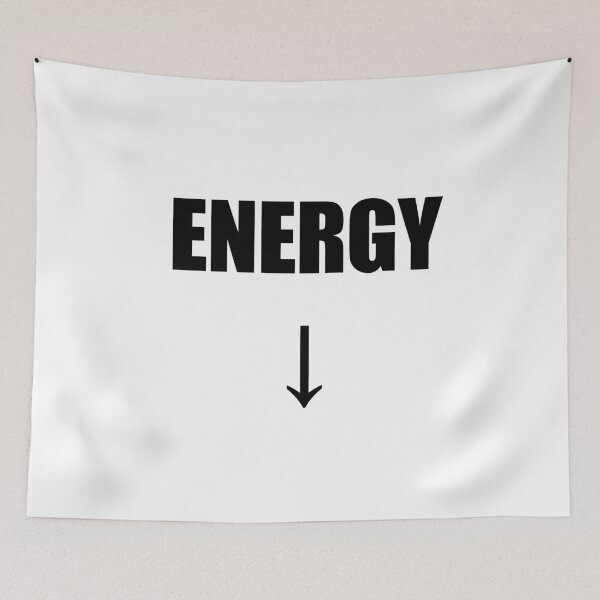 Item preview, Energy Down – Minimal Symbol Text Design designed and sold by Everyday Studio.