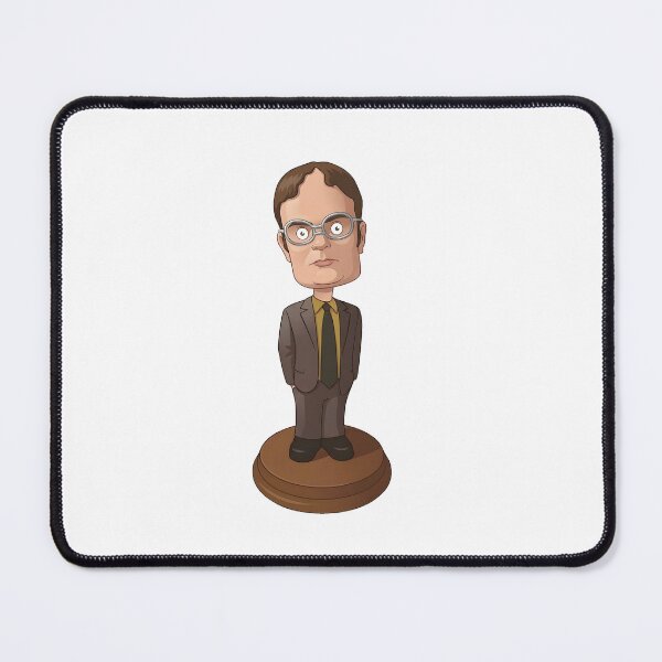 Item preview, Dwight Schrute Bobblehead Illustration - Assistant to the Regional Manager Art designed and sold by Greemo03.