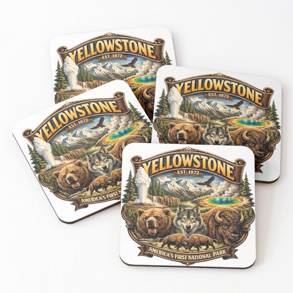 Item preview, PARQUE NACIONAL DE YELLOWSTONE designed and sold by likbatonboot.