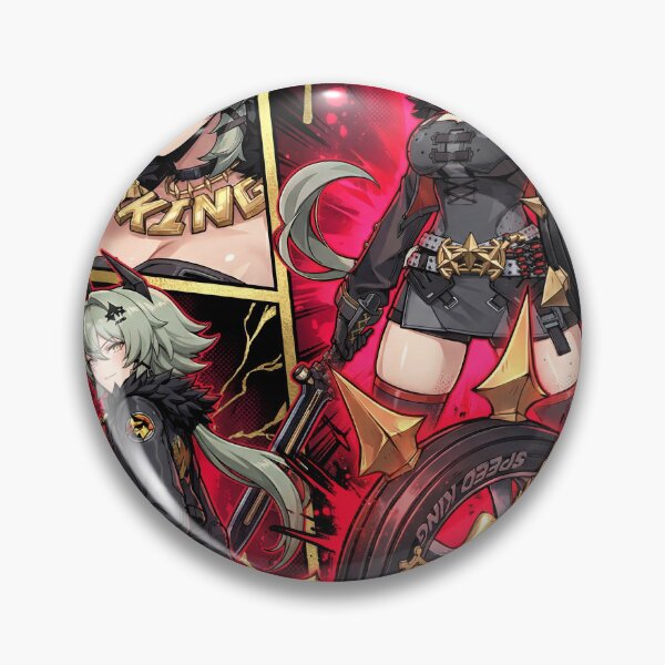 Item preview, Caesar King Zenless Zone Zero ZZZ Sons of Calydon Leader Physical Defense Shield Bash Perfect Block Radiant Aegis Biker Queen Armor Fan Art Portrait Poster T-Shirt Sticker Gift designed and sold by Senpaiwaves.