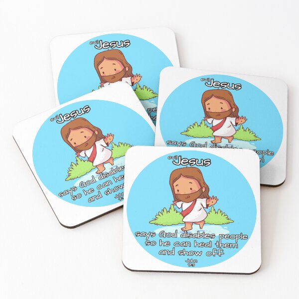 Item preview, Evil Jesus - People with Disabilities - Bible Verse designed and sold by EvergreenRevolt.
