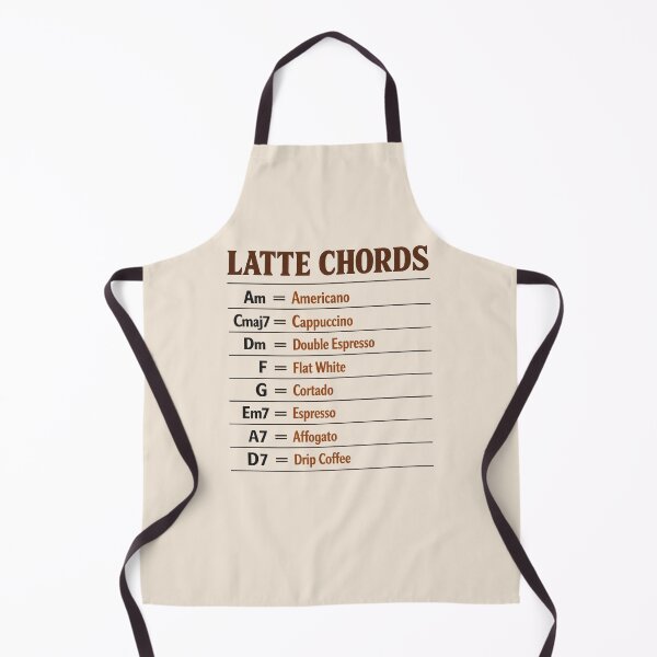 Item preview, LATTE CHORDS designed and sold by peaknerd.
