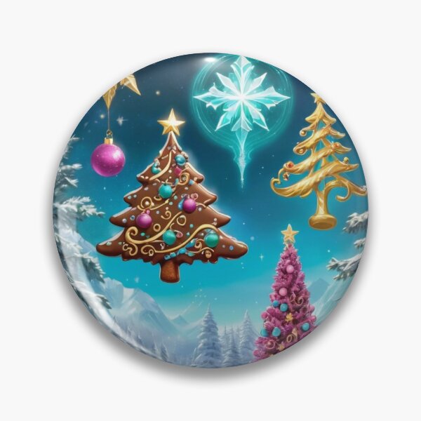Item preview, Floating Ornaments, Plus Gold,Purple, And Chocolate Christmas Trees designed and sold by Melantari Vizuns.