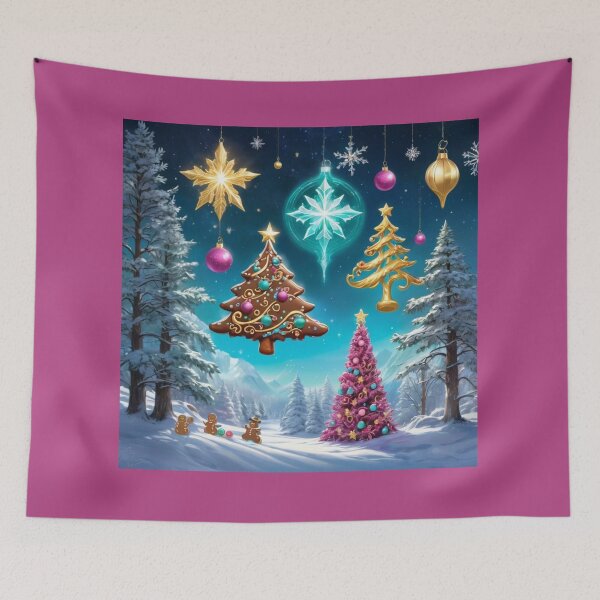 Item preview, Floating Ornaments, Plus Gold,Purple, And Chocolate Christmas Trees designed and sold by Melantari Vizuns.