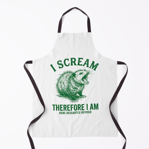 Item preview, Existential Opossum Scream - Funny Philosophy Parody designed and sold by Mason-Pride.