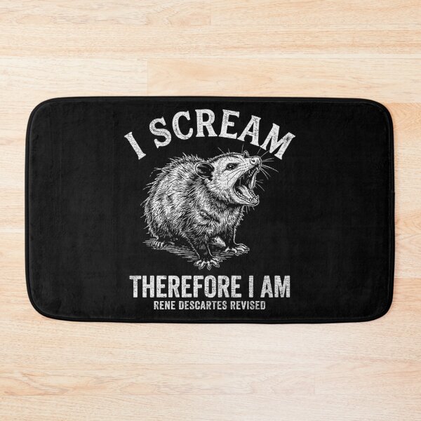 Item preview, Existential Opossum Scream - Funny Philosophy Parody designed and sold by Mason-Pride.