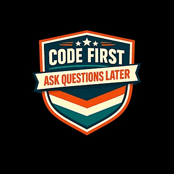 Artwork thumbnail, Code First Ask Questions Later by Paninides