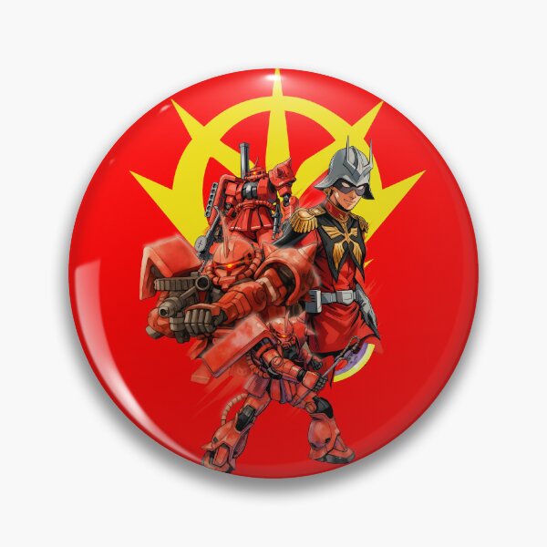 Item preview, full art char aznable GUNDAM RED COMET vector art designed and sold by sabartgunpla.