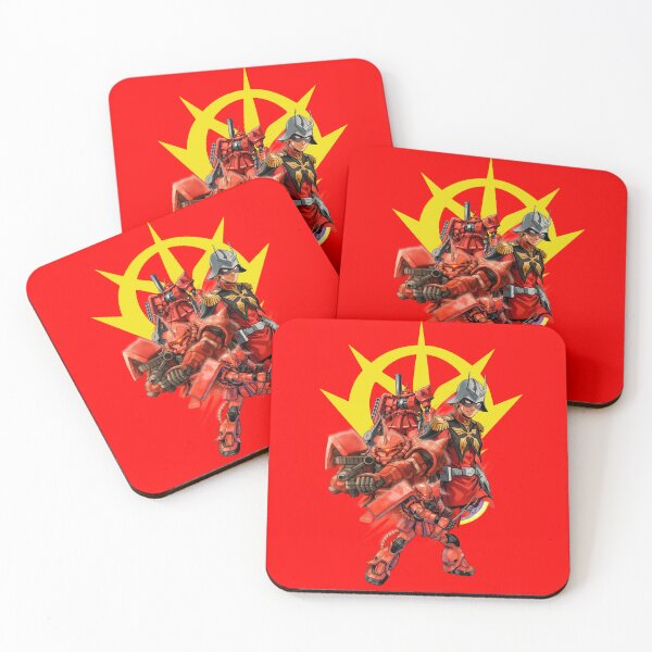 Item preview, full art char aznable GUNDAM RED COMET vector art designed and sold by sabartgunpla.