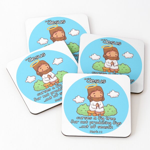 Item preview, Evil Jesus - Curses a Fig Tree - Bible Verse designed and sold by EvergreenRevolt.
