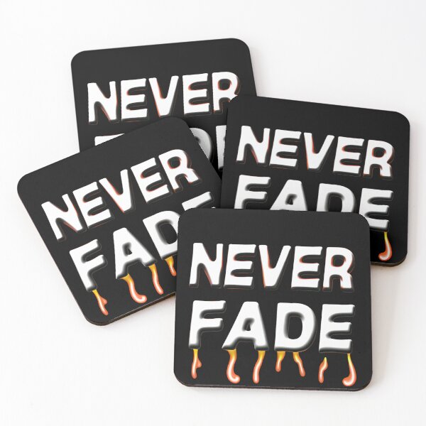 Item preview, Never Fade Melting Fire Typography designed and sold by YONAFIART.