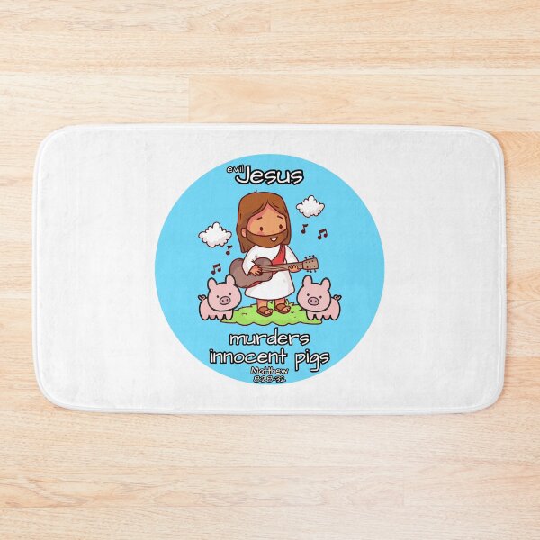 Item preview, Evil Jesus - Pig - Bible Verse designed and sold by EvergreenRevolt.