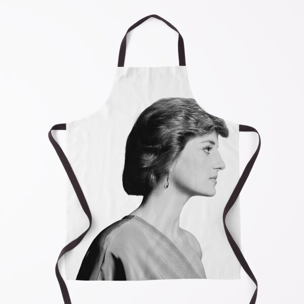 Item preview, Princess Diana Profile Portrait B&W designed and sold by milliemmm.